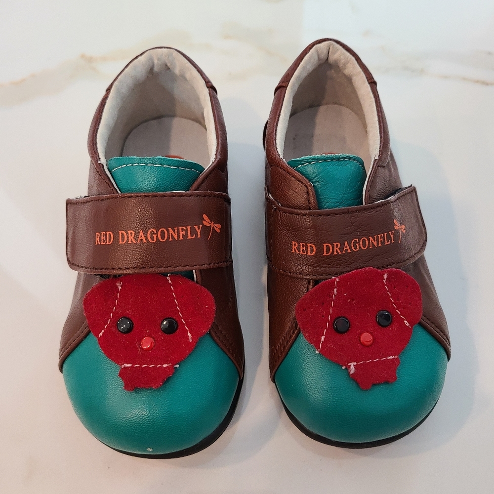 ❤️❤️ Host Pick❤️❤️Red Dragonfly baby shoes